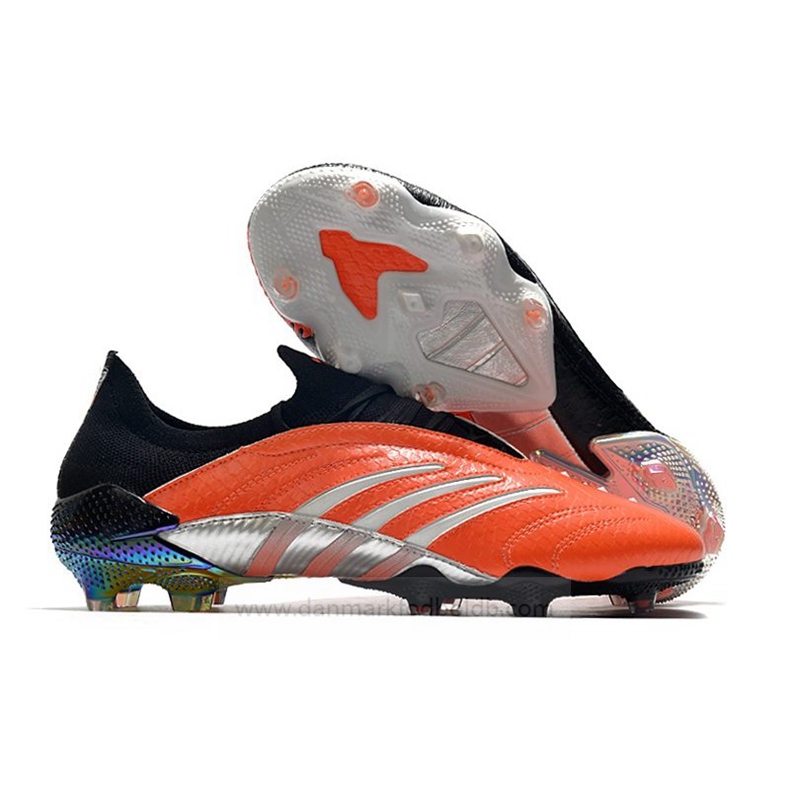 Adidas Predator Archive FG Fodboldstøvler Herre – Orange Sort Sølv